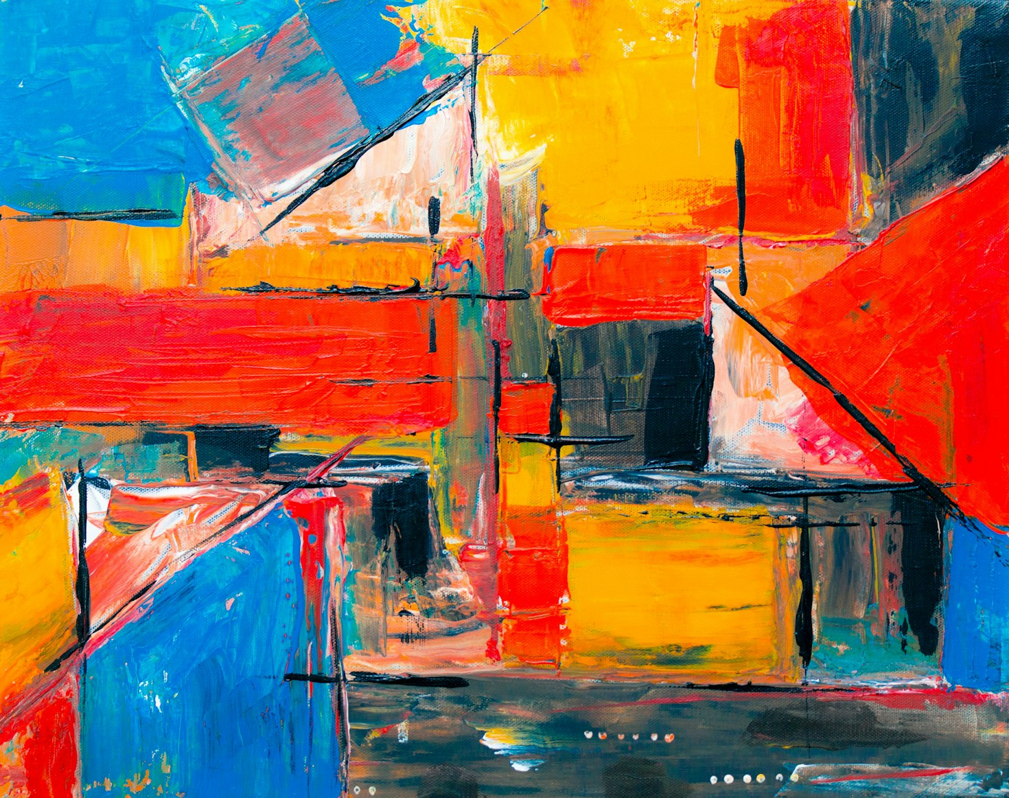 Colors and Emotions in Abstract Art